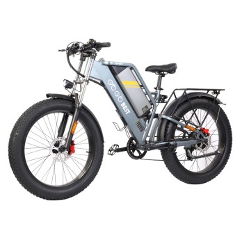 GOGOBEST GF650 Electric Bicycle 26*4.0 Inch Fat Tires 1000W Motor 45Km/h Top Speed 48V 20Ah Battery 90-100KM Max Range Dual Hydraulic Disc Brakes Shimano 7-Speed Transmission