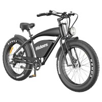Hidoes B3 Electric Mountain Bike 26*4.0 Inch Off-Road Fat Tires 1200W Brushless Motor 60Km/h Max Speed 48V 17.5Ah Battery for 50-60KM Mileage 7-Speed Transmission System
