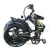 DEEPOWER H20 Pro (GR20) Electric Bike 20*4.0 Inch Fat Tire 48V 1000W Motor 51Km/h Max Load 17.5Ah Battery Shimano 7 Speed Gear 150KG Load