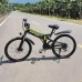 DEEPOWER K26 Electric Folding Bike 26 Inch Tire 48V 500W Motor 12.8Ah Battery 35Km/h Max Speed Shimano 21 Speed Gear 150kg Load