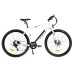 AVAKA R3 Electric Bike 700C*40C Inches Wheel 36V 350W Motor 12.5Ah Battery 32km/h Max Speed 70km Range Shimano 7-Speed Gear 120kg Load - White