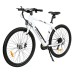 AVAKA R3 Electric Bike 700C*40C Inches Wheel 36V 350W Motor 12.5Ah Battery 32km/h Max Speed 70km Range Shimano 7-Speed Gear 120kg Load - White