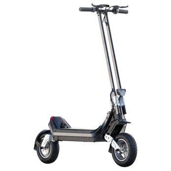 G63 Electric Scooter 1200W Single Motor 48V 15Ah Battery 50Km/h Max Speed 50KM Range 11 Inch Pneumatic Tires Tuya APP Control Removable Battery Black