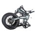 BEZIOR XF005 Folding Electric Bike 20*4.0'' Fat Tires 36V Front & Rear Dual 500W Motor 32Km/h Max Speed 16Ah + 6.4Ah Dual Battery 80KM Range SHIMANO 7-Speed Gear Hydraulic Disc Brake