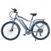 CMACEWHEEL F26 Electric Bike 27.5*2.1'' Tires 500W Strong Power 42Km/h Max Speed 48V 17Ah Lithium Battery 100KM Range - Silver Gray