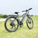 CMACEWHEEL F26 Electric Bike 27.5*2.1'' Tires 500W Strong Power 42Km/h Max Speed 48V 17Ah Lithium Battery 100KM Range - Silver Gray