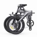 ENGWE C20 Pro Folding E-bike 20*3.0'' Fat Tires Bafang 250W Brushless Motor 36V 15.6Ah Battery 25Km/h Max Speed 60KM Range Dual Mechanical Disc Brake - Grey