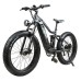 SAMEBIKE RS-A08 Electric Mountain Bike 26*4.0 Inch KENDA Fat Tires 48V 17Ah SAMSUNG Battery 750W Bafang Motor 35Km/h Max Speed Shimano 7 Speed Gear Double Suspension System - Black