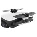 JJRC X12 AURORA 4K 5G WIFI 3KM FPV GPS Foldable RC Drone With 3Axis Gimbal 50X Digital Zoom Ultrasonic Positioning RTF - White One Battery with Bag
