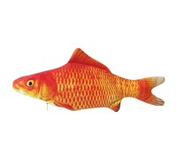 Electric Simulation Fish Cat Toy USB Charging - Red Carp