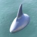 Flytec V302 2.4G 4CH 15km/h Electric RC Boat Simulation Shark RTR - Gray