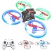 Flytec T22 Cool LED Breathing Lights RC Drone Altitude-Hold Remote Control Drone 3D Rolling - Red