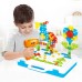 251 Pieces Creative Puzzle Toy with Electric Drill Screw Tool Set, DIY Construction Engineering  Building Blocks for Kid