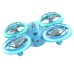 ZLL SG300 2.4G RC Drone 6-7 min Flight Time One-key Take Off, Lights Switching, Headless Mode - Blue 2 Batteries