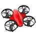 ZLL SG300S 2.4G RC Drone Inductive Obstacle Avoidance 6-7min Flight Time One-key Take Off Headless Mode - Red 3 Batteries
