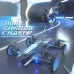 JJRC H110 Land & Air Firing Battle Drone with HD Camera, 360 Degree Flip, Shoot by Gesture, APP Control, 1 Battery - Blue