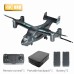 JJRC X27 RC Drone with 1080P HD Wide-angle Camera, WiFi FPV, GPS Altitude Hold Headless Mode - 2 Batteries