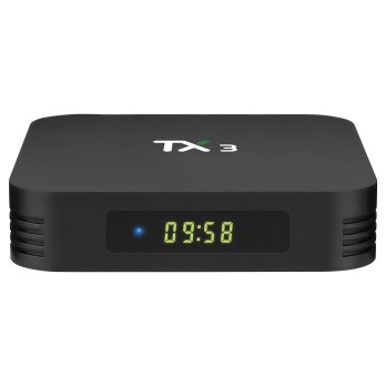 TANIX TX3 ALICE UX Amlogic S905x3 8K Video Decode Android 9.0 TV Box 4GB/32GB Bluetooth 2.4G+5.8G WiFi LAN USB3.0 Youtube Netflix Google Play