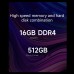 Original Xiaomi Mini PC, Intel Core i5-1240P Processor 12 Cores 16 Threads Up to 4.4GHz, 16GB DDR4 512GB SSD, 2.4/5GHz Dual WiFi, Bluetooth 5.3, 2xHDMI 2.1, 2xThunderbolt 4, 3xUSB 3.2, USB2.0, 2.5Gbps RJ45 Ethernet LAN, 3.5mm Audio, Windows 11 Home