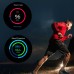 LOKMAT ATTACK Bluetooth Smartwatch 1.28 inch TFT Touch Screen Heart Rate Blood Pressure Monitor IP68 Water-Resistant 25 Days Standby Time - Green