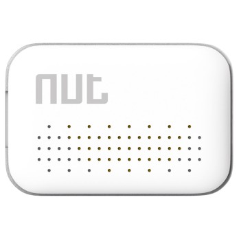 Nut Mini F6 Smart Tag Bluetooth Tracker Key Finder Locator Anti Lost Found Alarm For Security Protection White