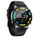 COLMI V23 Smartwatch Full Touch Fitness Tracker IP67 Waterproof Blood Pressure Bluetooth Watch Black