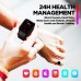 Zeblaze Beyond 2 GPS Smartwatch 1.78'' AMOLED Screen 24H Health Monitor 200+ Watch Faces Black