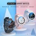 LOKMAT ATTACK 3 Smartwatch 1.28'' TFT Screen Bluetooth Call ECG Monitoring, Heart Rate, Blood Pressure, Blood Oxygen - Black