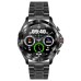 SENBONO MAX7 Smartwatch Bluetooth Calling Watch 1.32'' Touch Screen Fitness Tracker Heart Rate Monitor - Steel Strap
