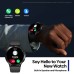 Zeblaze Btalk 2 Bluetooth Voice Calling Smartwatch, 1.3'' Ultra HD AMOLED Display, Heart Rate Monitor, SpO2 - Black