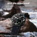 LOKMAT ZEUS PRO Bluetooth Calling Watch, 1.6'' HD Screen Multiple Sports Functions, IP67 Waterproof Sports Watch - Black