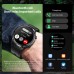 LOKMAT ZEUS PRO Bluetooth Calling Watch, 1.6'' HD Screen Multiple Sports Functions, IP67 Waterproof Sports Watch - Green