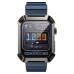 LOKMAT OCEAN 2 PRO Bluetooth Call Smartwatch 1.85'' TFT Screen Heart Rate, Blood Pressure Monitor, 450mAh Battery - Blue