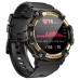 LOKMAT ATTACK 2 Pro Smartwatch 1.39'' TFT LCD Screen Bluetooth 5.2 IP68 Waterproof Heart Rate & Blood Pressure Monitor, Fitness Tracker - Gold