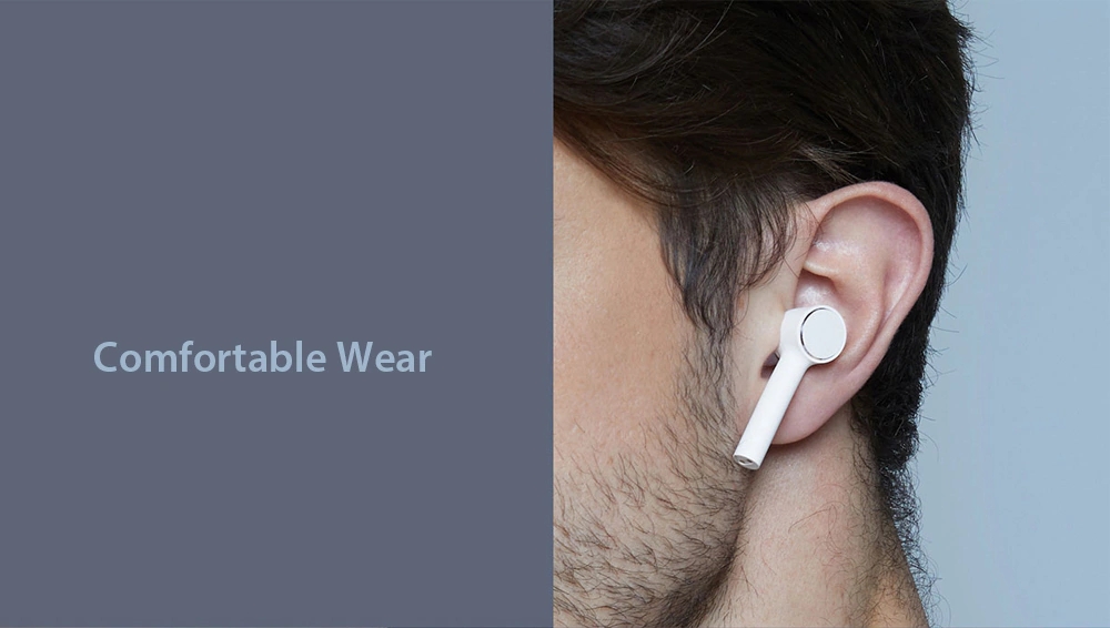 Xiaomi Air TWS Bluetooth EarbudsTouch Control Active Noise Cancelling 10 Hours Working Time  - White