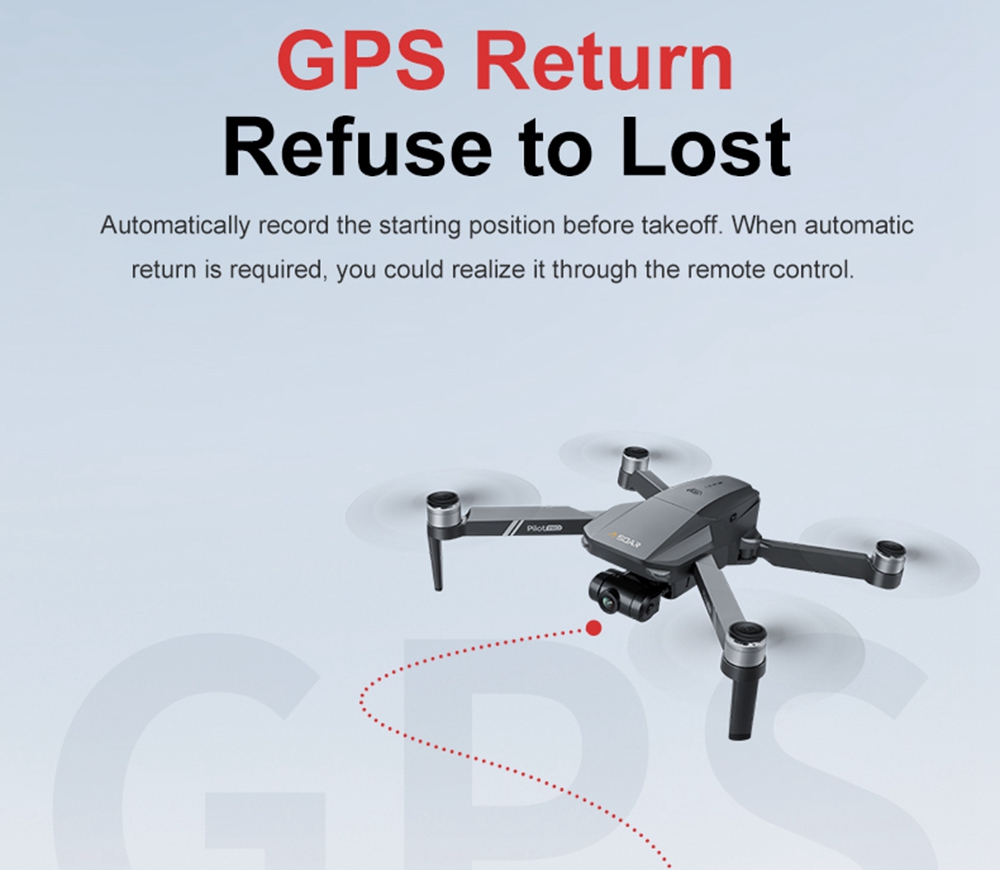 JJRC X19 4K 5G WIFI FPV GPS with Dual Camera 2-Axis EIS Gimbal 25mins Flight Time Brushless RC Drone RTF - Two Batteries