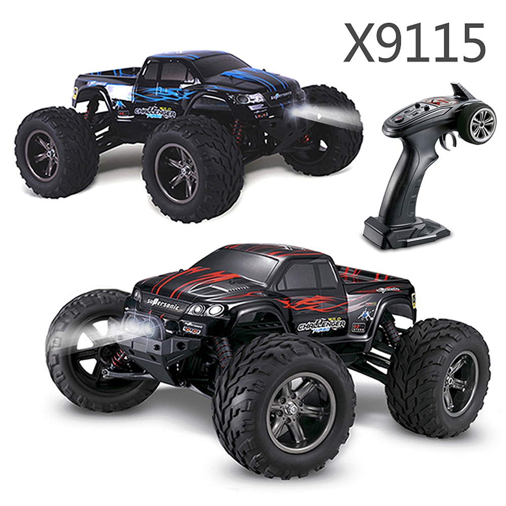Xinlehong Toys X9115 1/12 2.4G 2WD 42km/h RC Car with LED Light RTR - Red