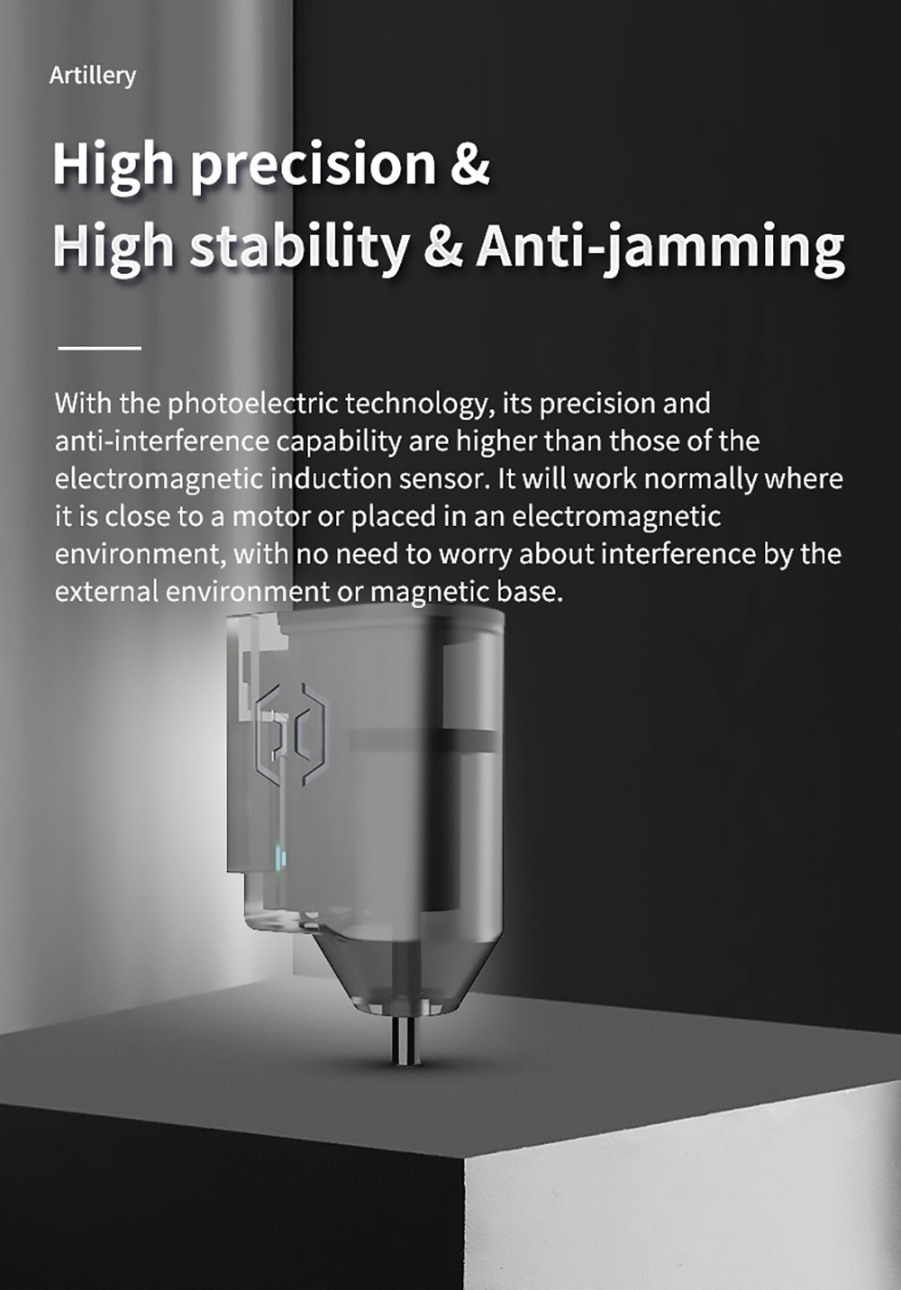 Artillery ABL Automatic Leveling for Sidewinder X2,Genius, Genius Pro 3D Printer, Photoelectric Sensor, Anti-jamming