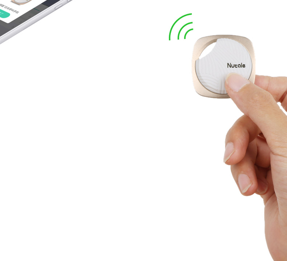 Nutale F9 Focus Smart Key Finder Mini Tag Bluetooth Tracker Anti Lost Reminder Wallet Phone Suitcase Finder Alarm Black