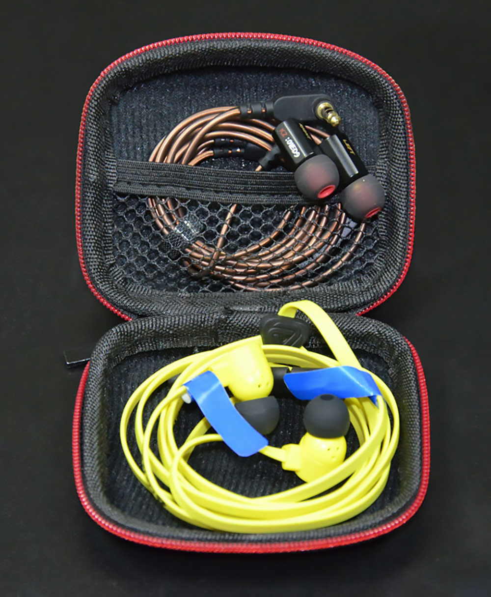 KZ EVA Protective Case for Earphone Storage Portable - Black