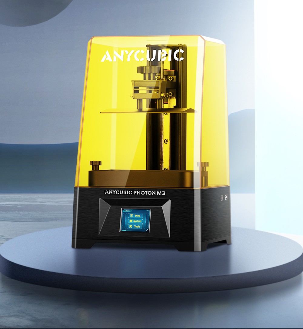 Anycubic Phton M3 3D Printer, 7.6 inch 4K Monochrome LCD Display, Printing Size 180x163x102mm