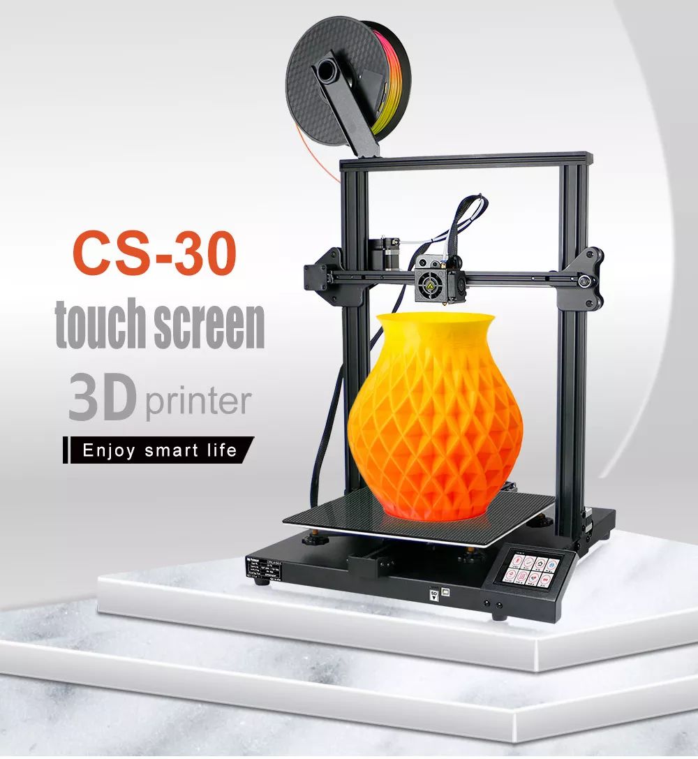 CREASEE CS30 3D Printer Large 300x300x400mm DIY Commercial and Home Precision Printers 3D Print TMC2208 Impressora 3D Pr
