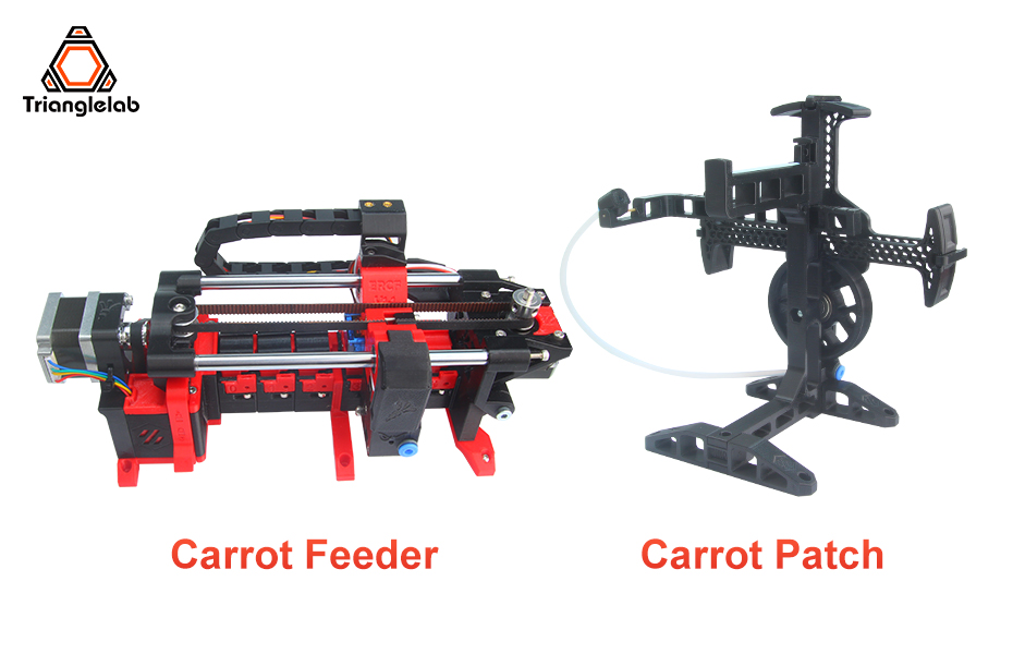 Trianglelab Trident MMU Kit 02 Enrager Rabbit Carrot Feeder Patch ERCP Easy BRD V1.1 Multi Material 6-Colour Extruder for VORON Printer